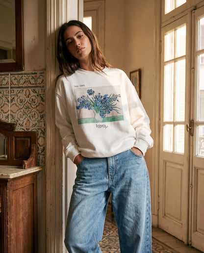 Irises 1889 Crewneck - Van Gogh - Sweatshirt | My Turtle