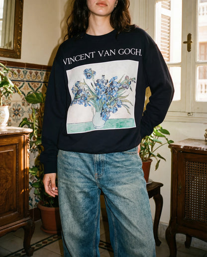 Irises Sweatshirt - Sweatshirt | My Turtle