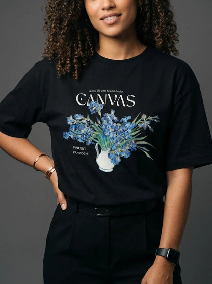 Irises T-Shirt - Oversized T-Shirt | My Turtle