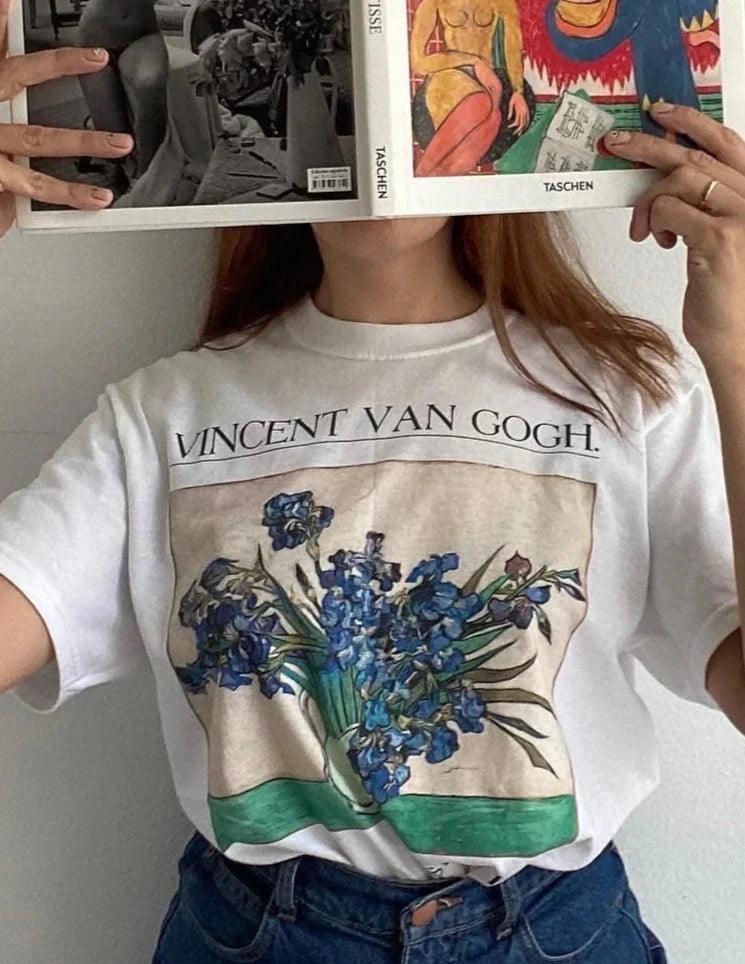 Irises T-Shirt - Oversized T-Shirt | My Turtle