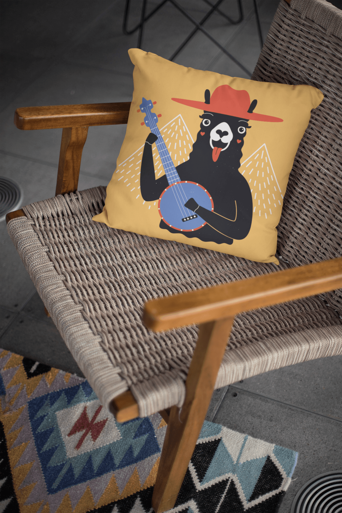 Lama Cushion - Cushion | My Turtle