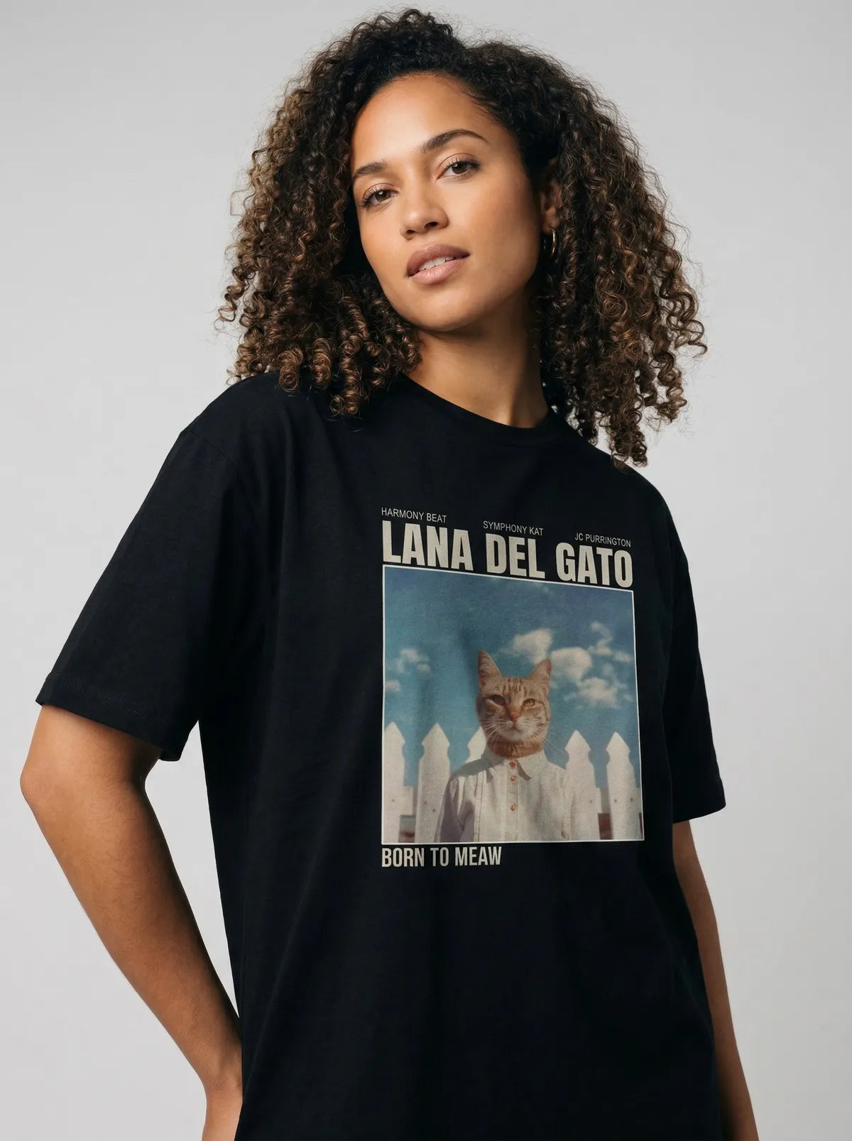 Lana De Meow T-Shirt - Oversized T-Shirt | My Turtle