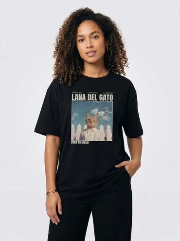 Lana De Meow T-Shirt - Oversized T-Shirt | My Turtle