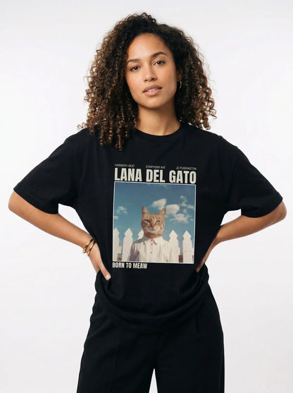 Lana De Meow T-Shirt - Oversized T-Shirt | My Turtle