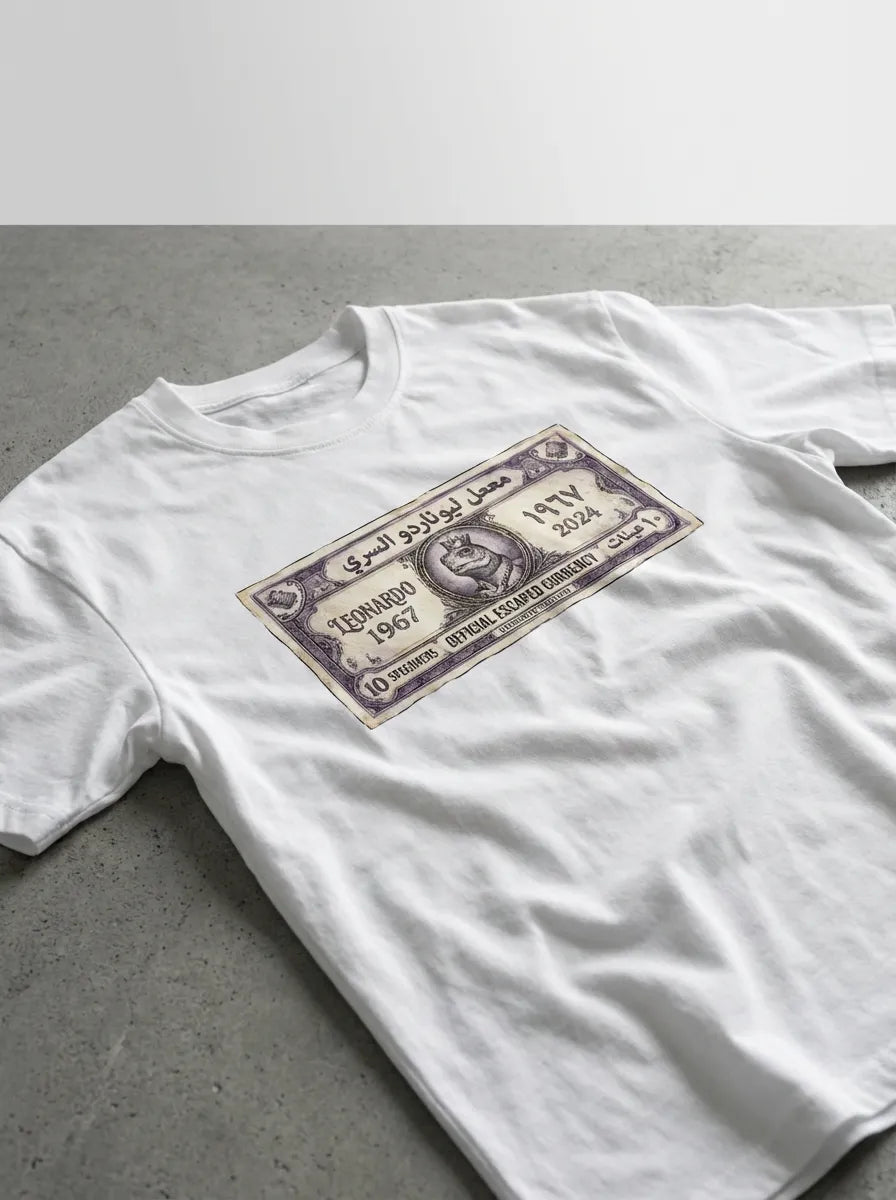 Leo Secret Lap Currency T-Shirt - Oversized T-Shirt | My Turtle