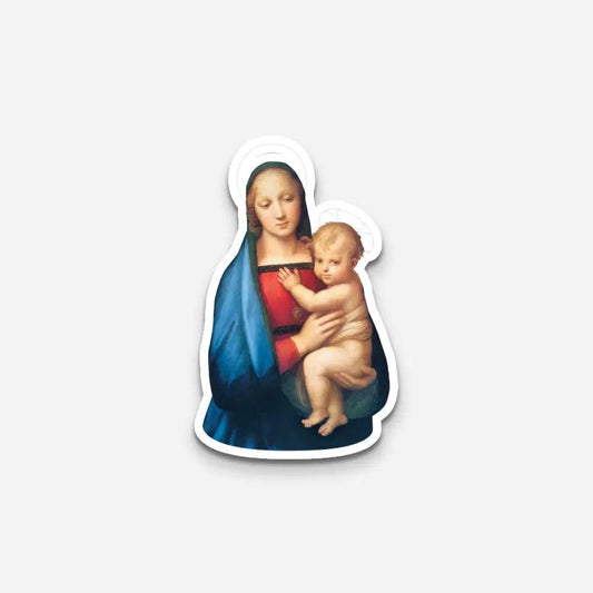 Madonna del Granduca Sticker - Sticker | My Turtle