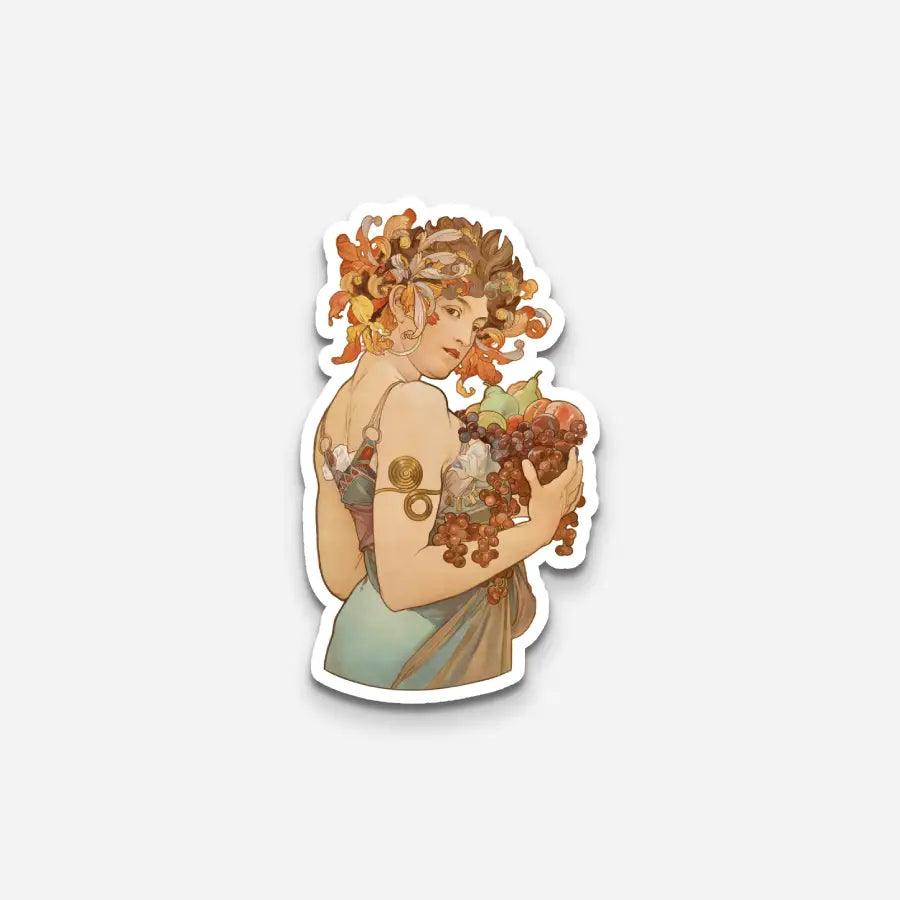 Mucha Fruit 2 Sticker - Sticker | My Turtle