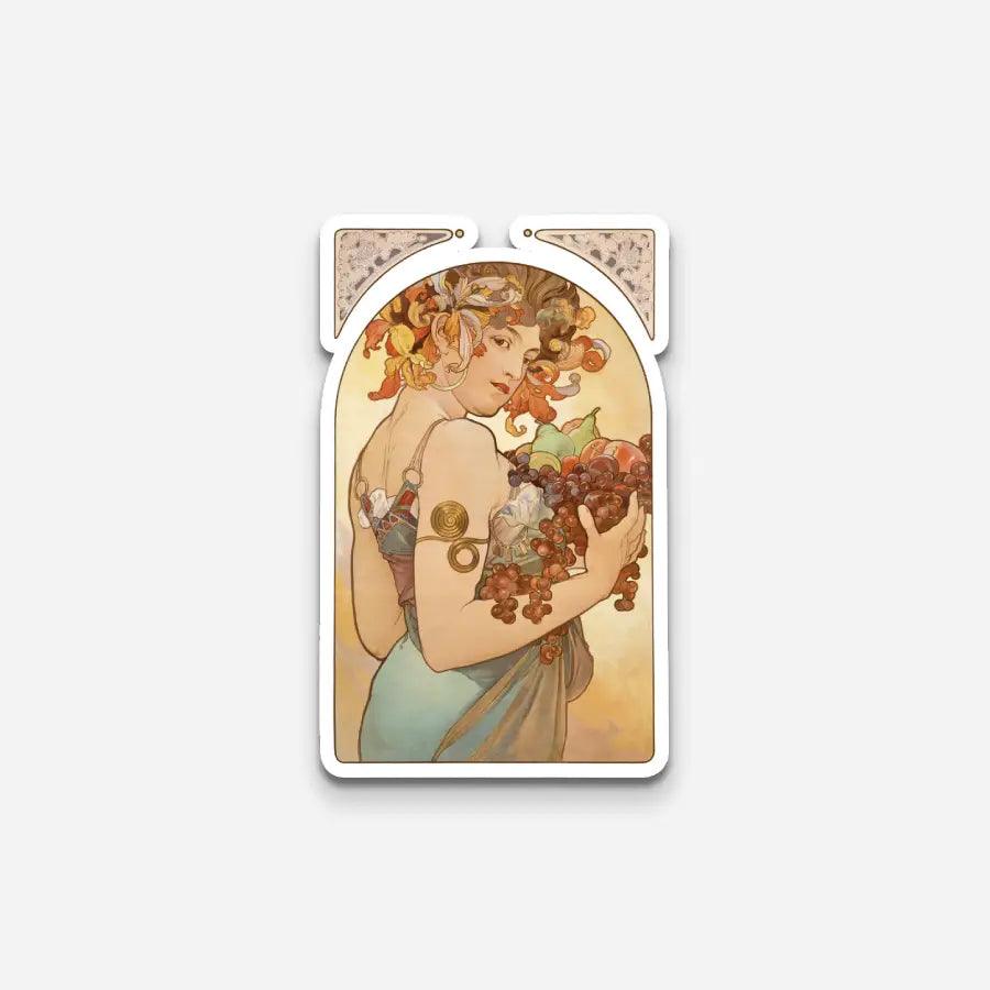 Mucha Fruit Sticker - Sticker | My Turtle
