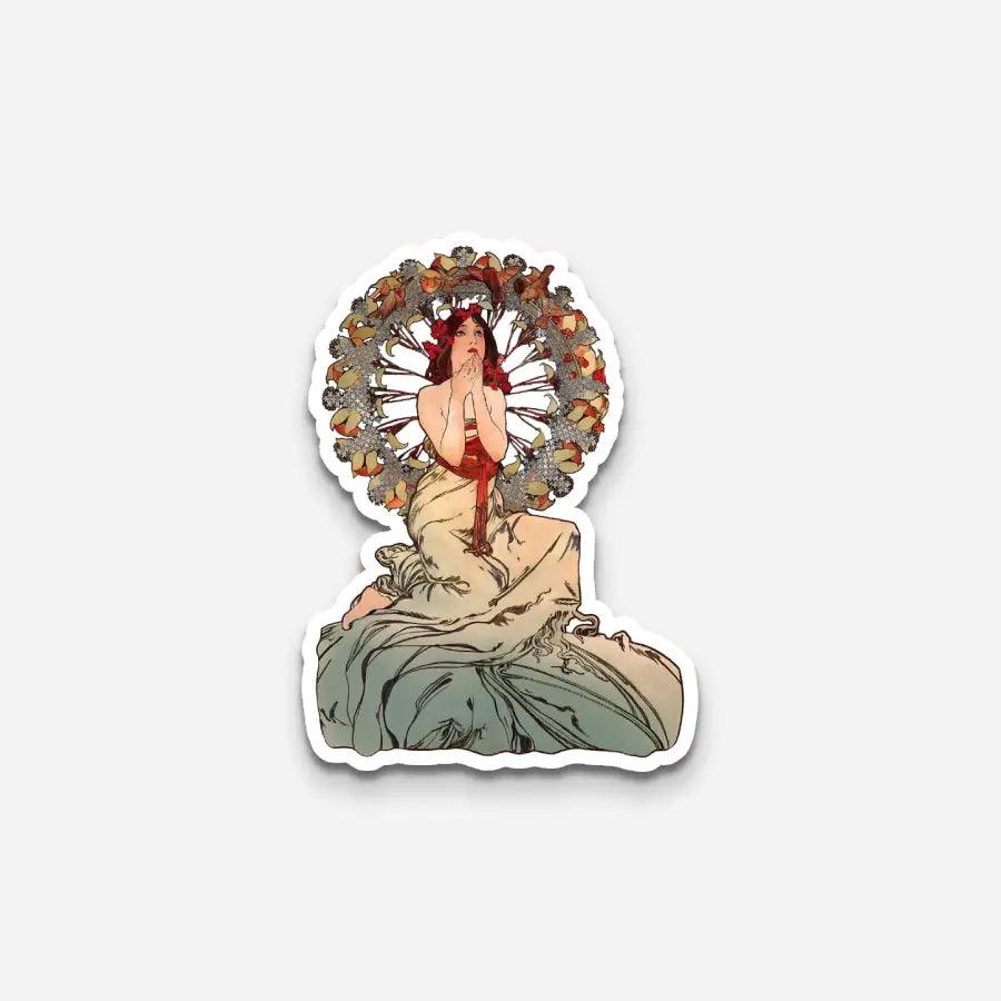 Mucha Monaco-Monte-Carlo Sticker - Sticker | My Turtle