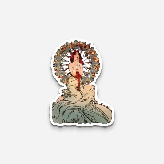 Mucha Monaco-Monte-Carlo Sticker - Sticker | My Turtle