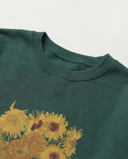 London Sunflowers Vase Sweatshirt - Sweatshirt | My Turtle