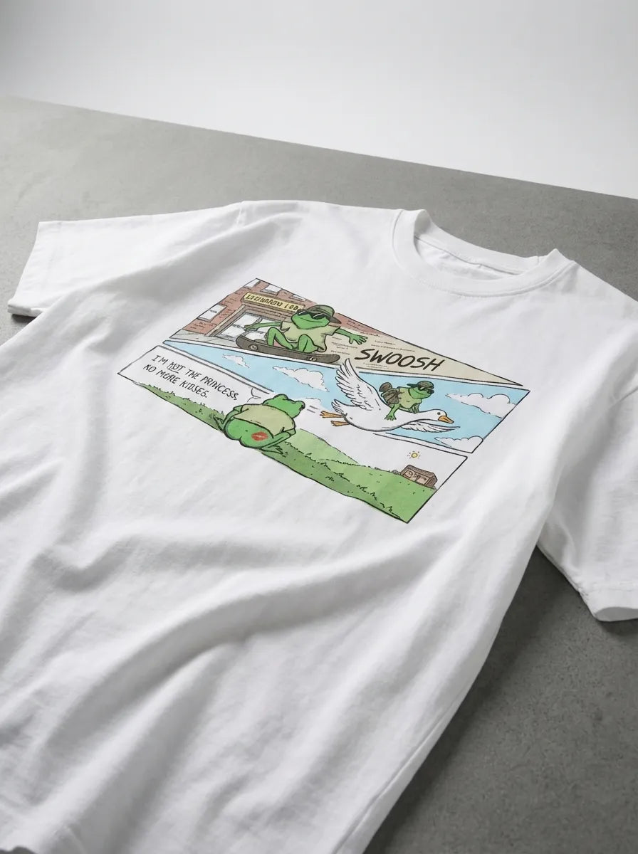 Not a Princess T-Shirt - Oversized T-Shirt | My Turtle