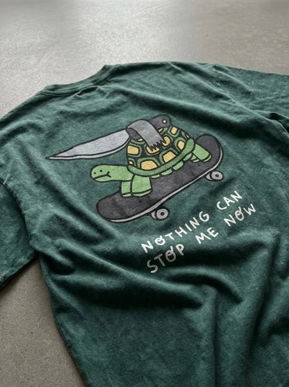 Nothing Can Stop Me T-Shirt - Oversized T-Shirt | My Turtle