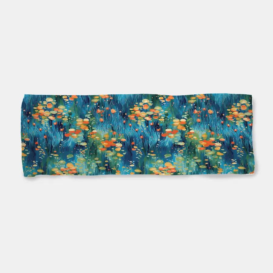 Nymphéas Nocturne Scarf - Chiffon Scarf | My Turtle