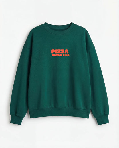Pizza Never Lies Sweatshirt - Sweatshirt | My Turtle