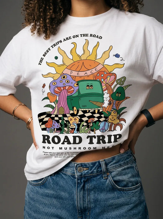 Road Trip T-Shirt - Oversized T-Shirt | My Turtle