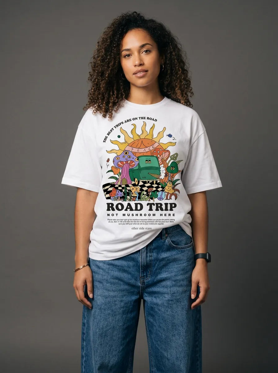 Road Trip T-Shirt - Oversized T-Shirt | My Turtle