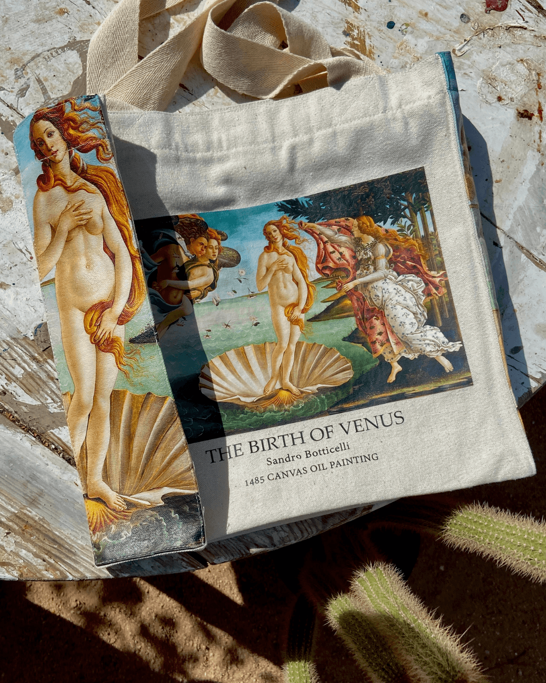 The birth of Venus Sandro Botticelli - Tote Bag - Artsy Tote Bag | My Turtle