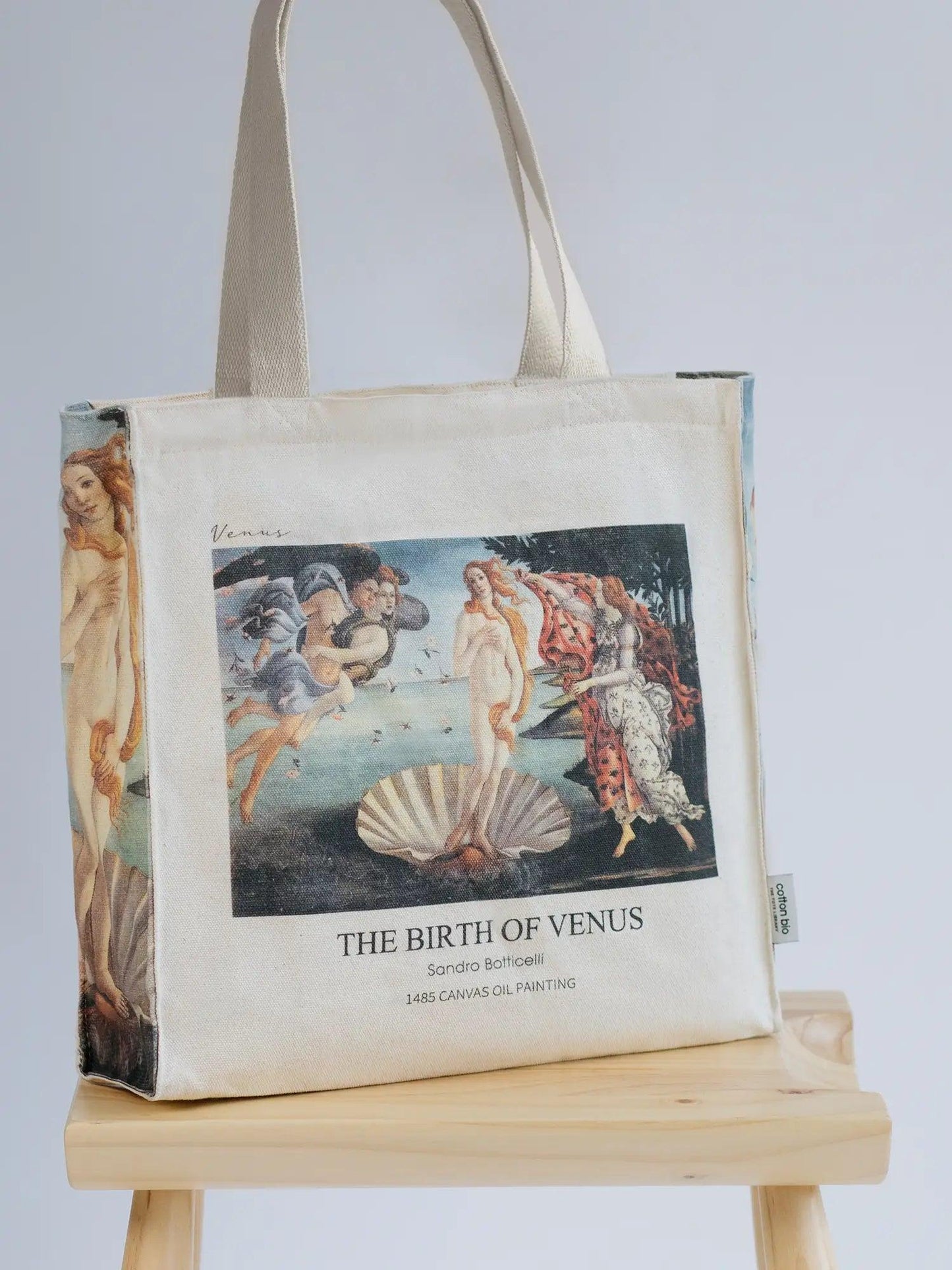 The birth of Venus Sandro Botticelli - Tote Bag - Artsy Tote Bag | My Turtle