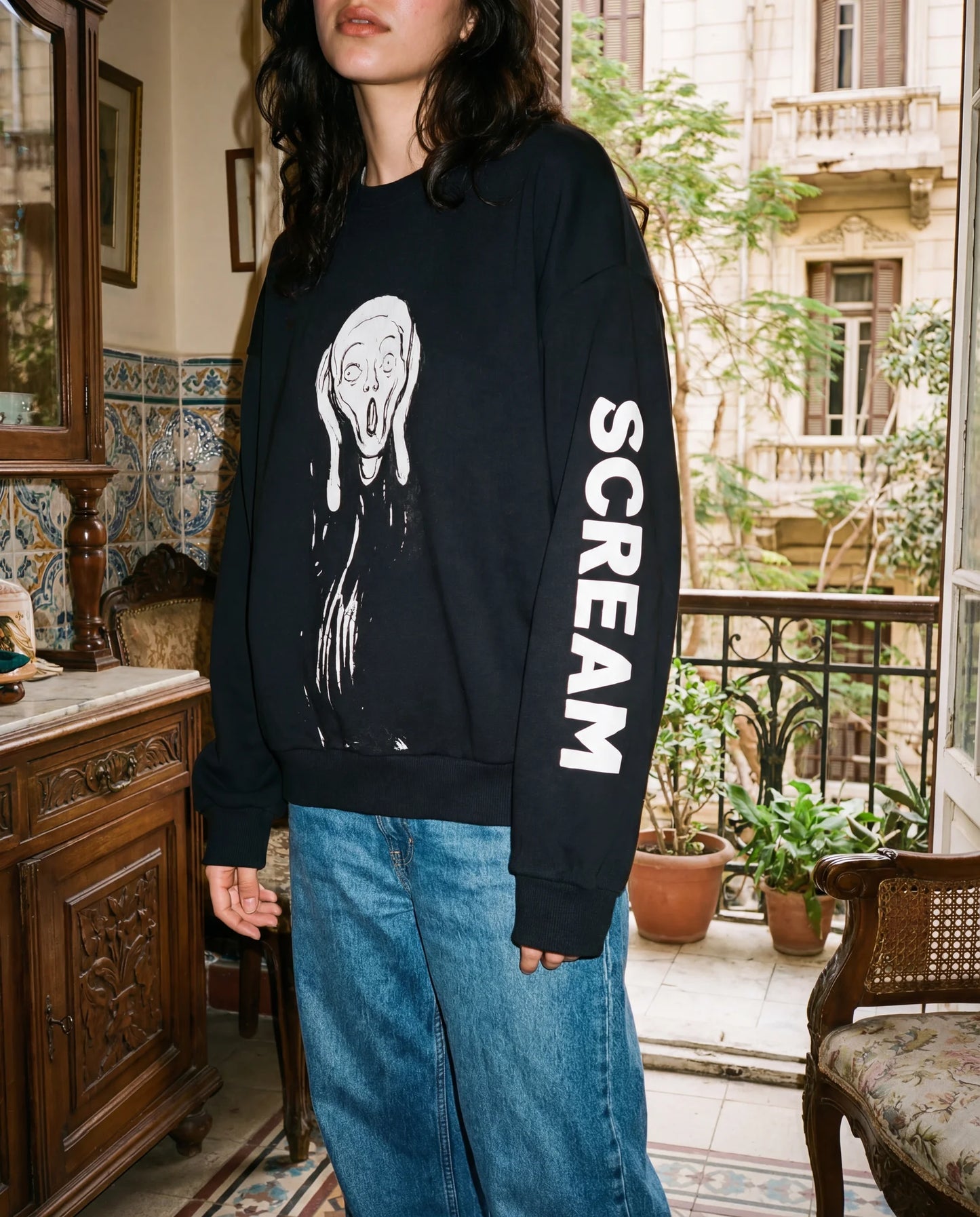 Scream Sweatshirt - Sweatshirt | My Turtle