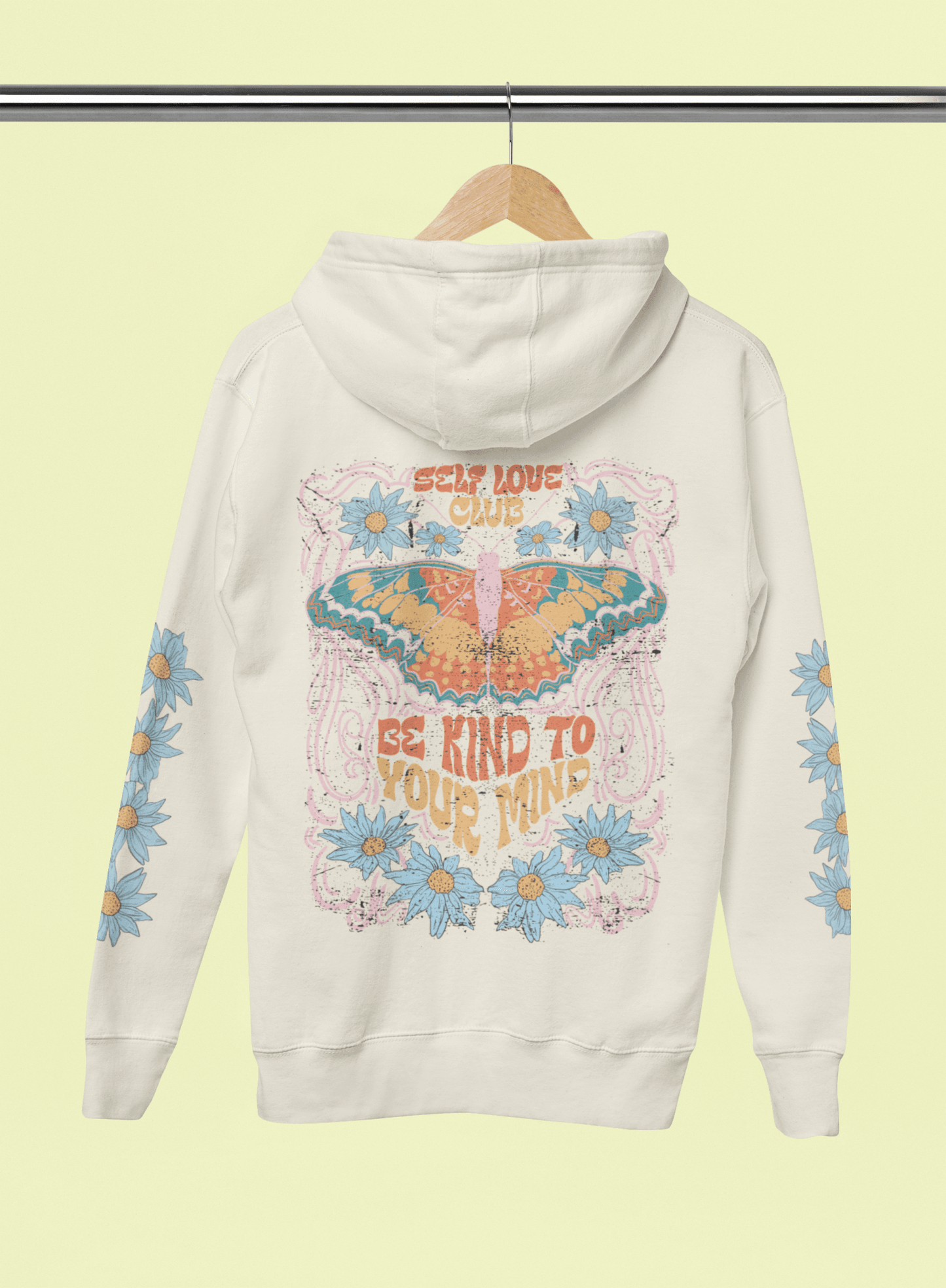 Self Love Club Hoodie (Mixed Cotton) - Oversized Hoodie | My Turtle