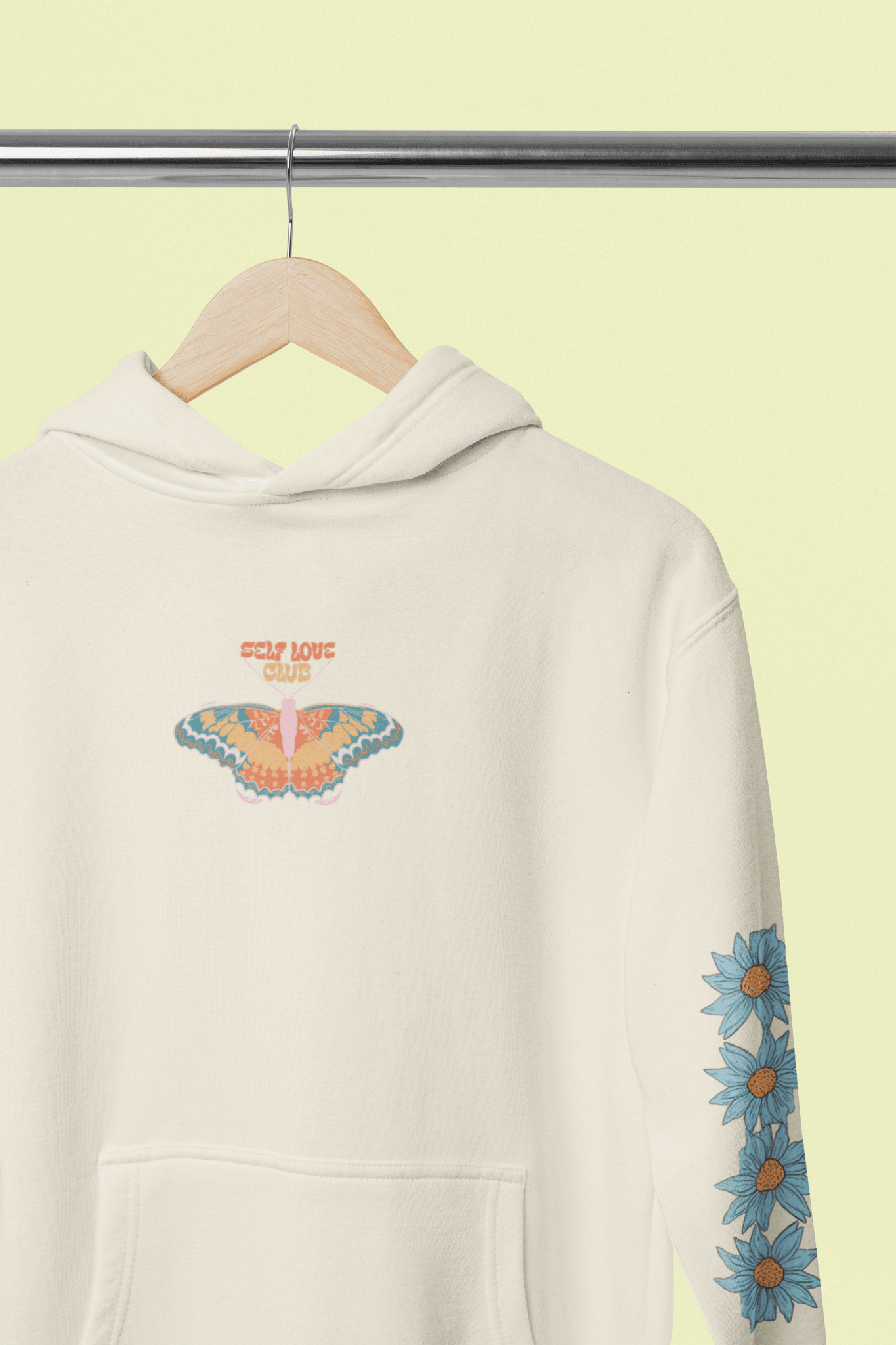 Self Love Club Hoodie (Mixed Cotton) - Oversized Hoodie | My Turtle