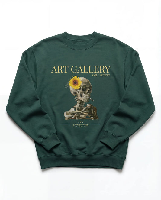 Skeleton Crewneck - Van Gogh - Sweatshirt | My Turtle