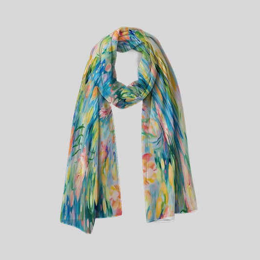 Soft Horizon Scarf - Chiffon Scarf | My Turtle