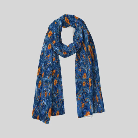 Spring Awakening Scarf - Chiffon Scarf | My Turtle