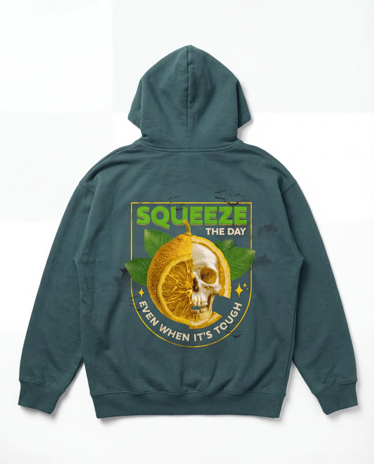 Squeeze The Day Hoodie - Oversized Hoodie | My Turtle