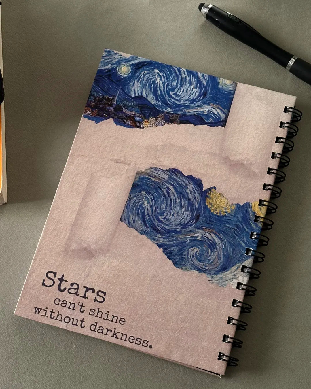 Starry Inspirations Notebook - Notebook | My Turtle