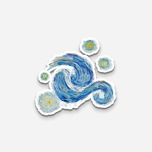 Starry Night Sky 2 Sticker - Sticker | My Turtle