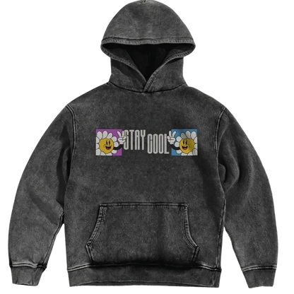 Stay Cool Hoodie - Washed Hoodie | My Turtle