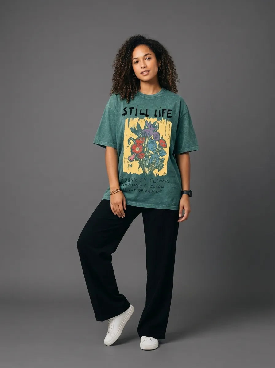 Still Life T-Shirt - Oversized T-Shirt | My Turtle