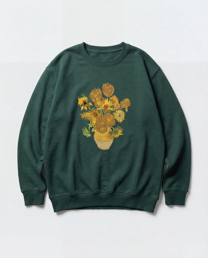 Munich Sunflower Vase Sweatshirt - Sweatshirt | My Turtle