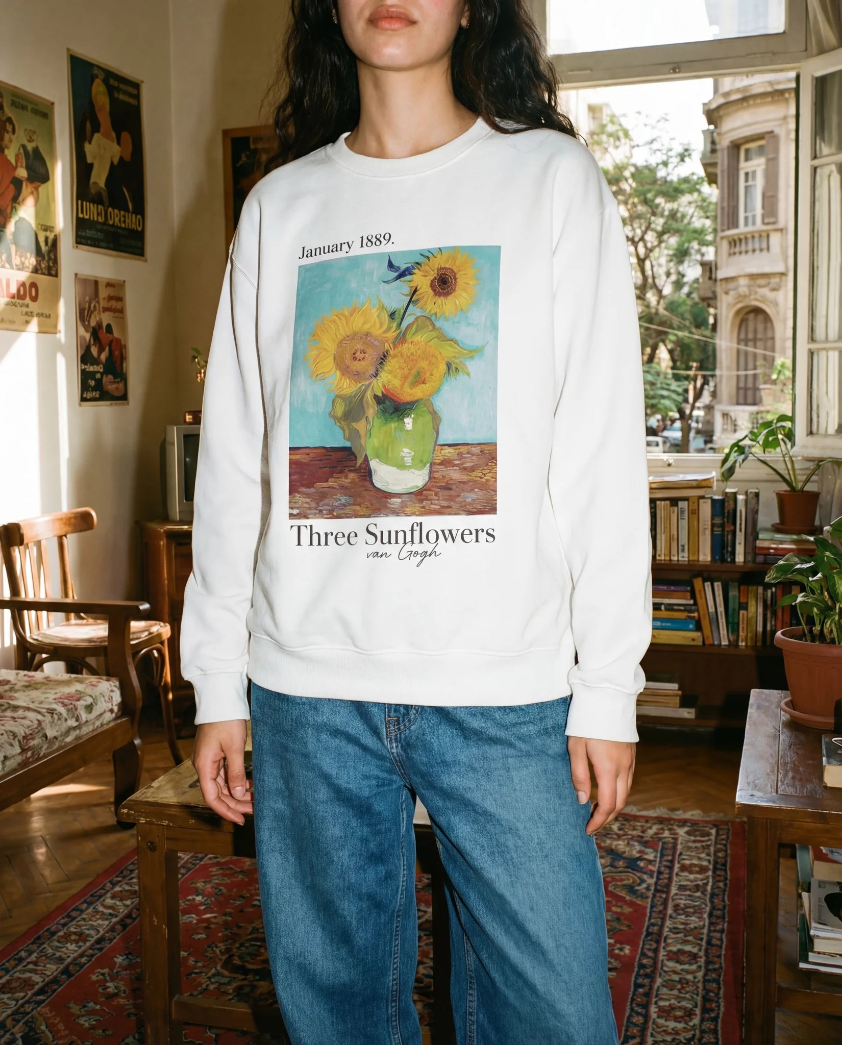 Sunflowers 1889 Sweatshirt - Sweatshirt | My Turtle
