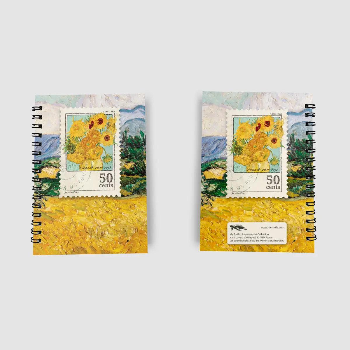Sunflowers Sketchbook - Sketchbook | My Turtle