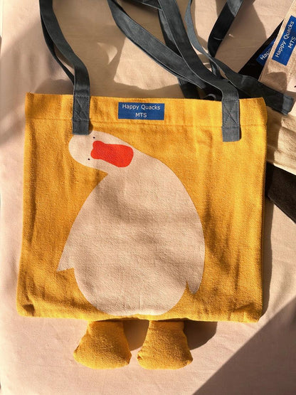 Sunny Quack Tote Bag - Tote Bag | My Turtle