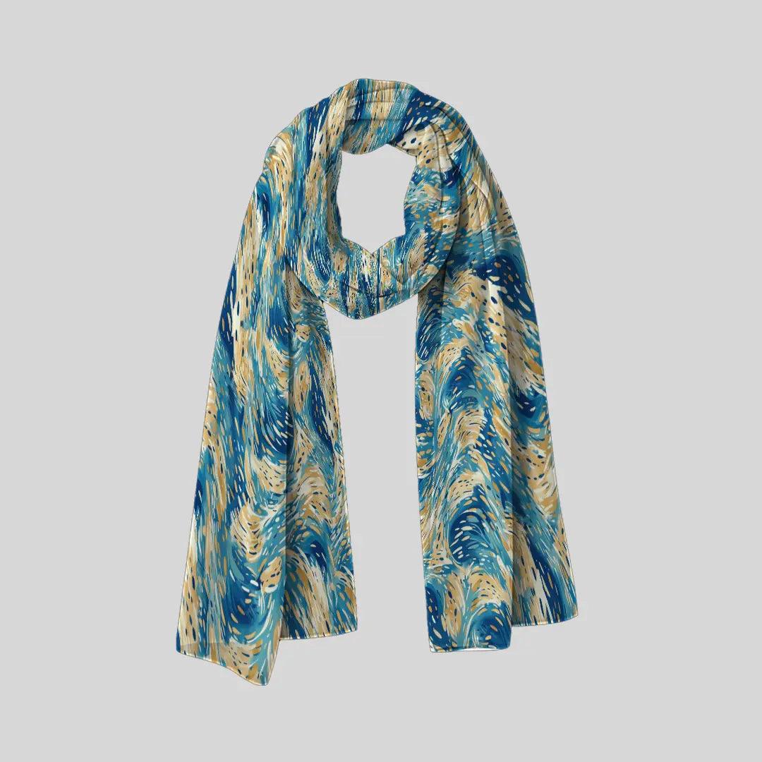 Sunset Over Arles Scarf - Chiffon Scarf | My Turtle