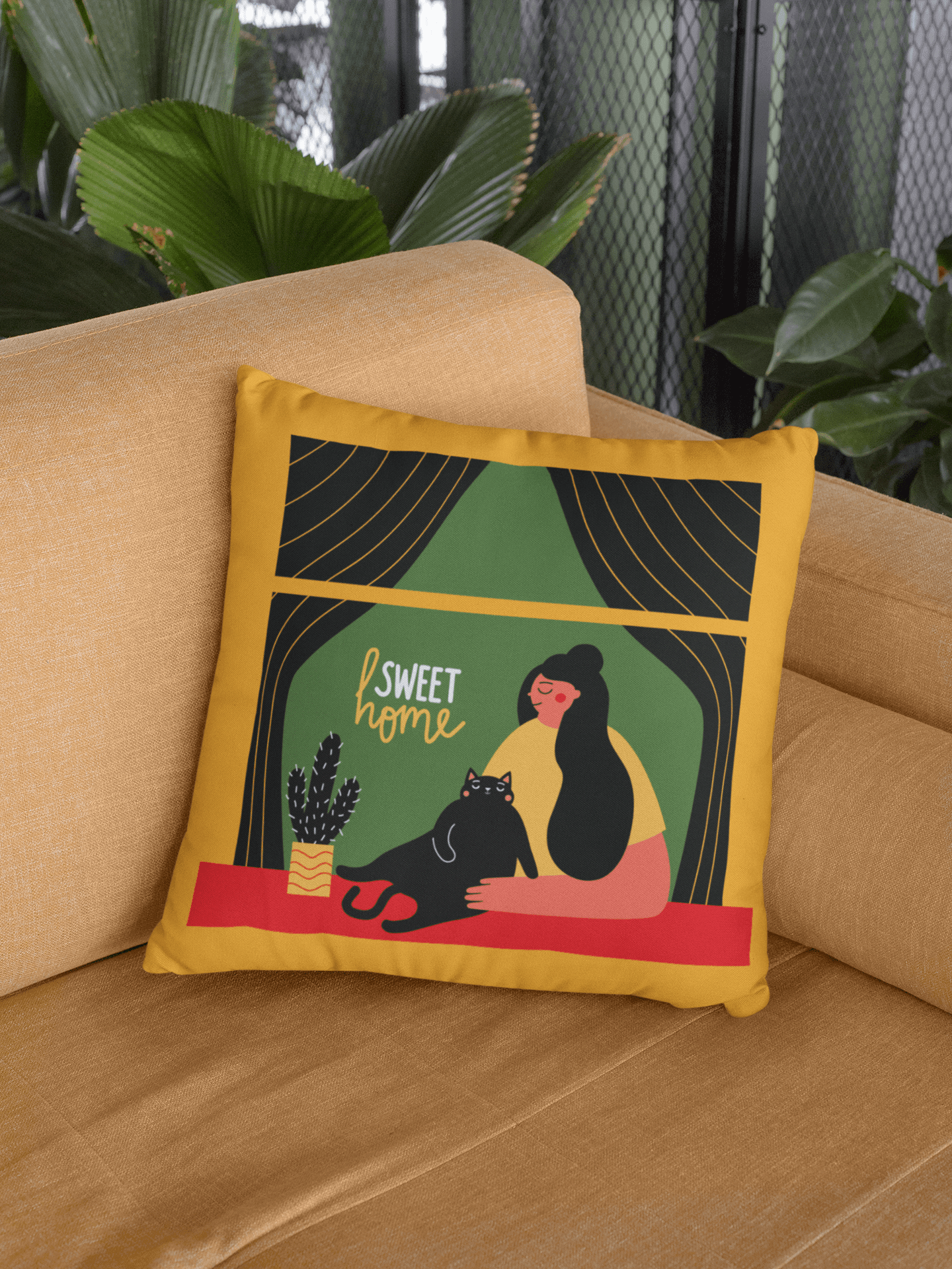 Sweet Home Cushion - Cushion | My Turtle