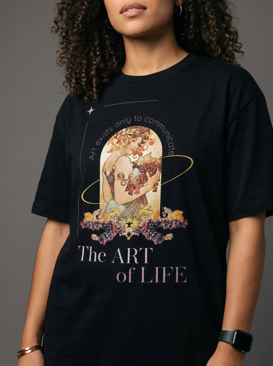 The Art of Life T-Shirt - Oversized T-Shirt | My Turtle