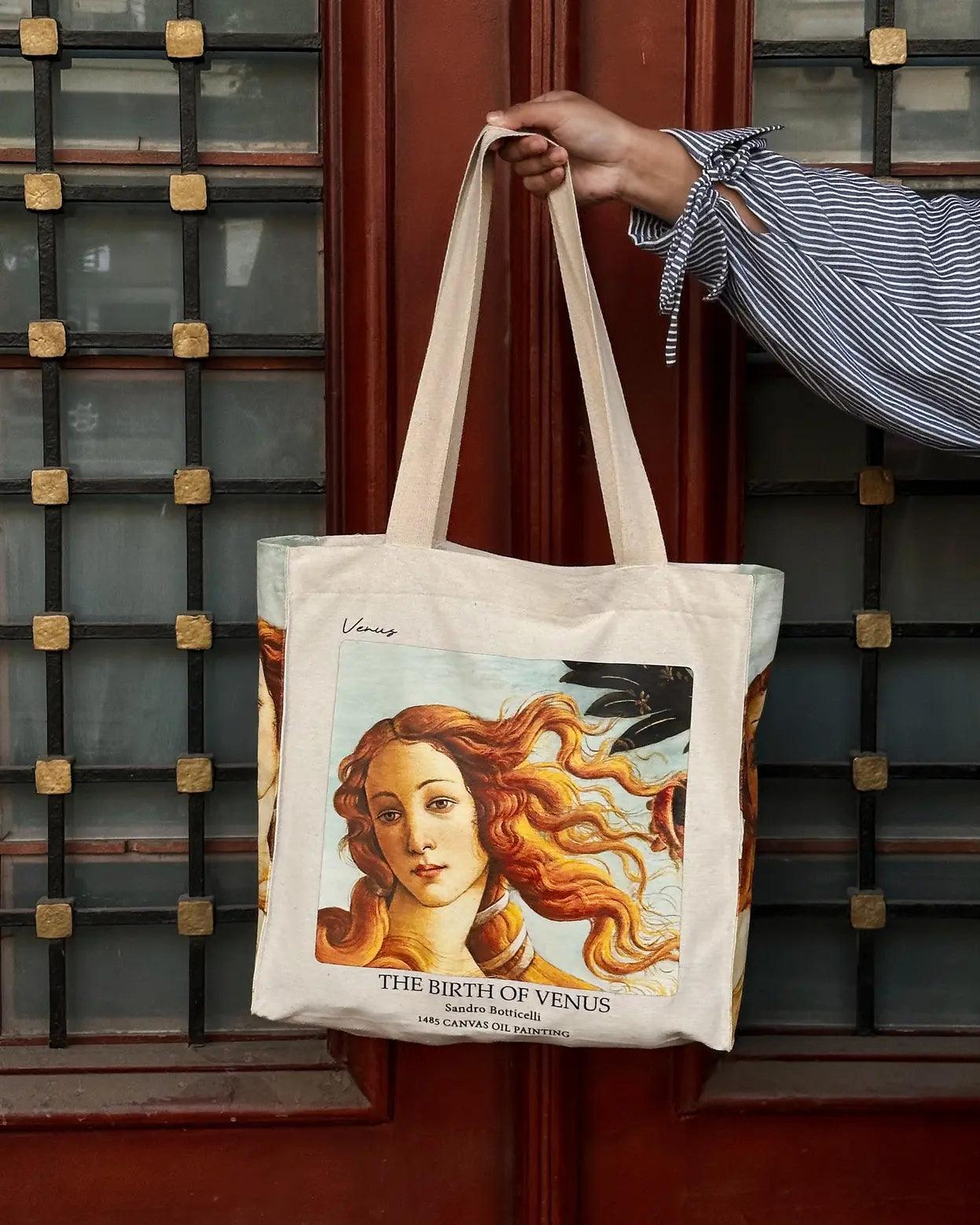 The birth of Venus - Tote Bag - Artsy Tote Bag | My Turtle
