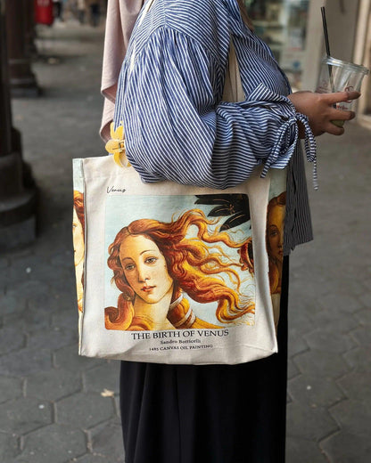 The birth of Venus - Tote Bag - Artsy Tote Bag | My Turtle