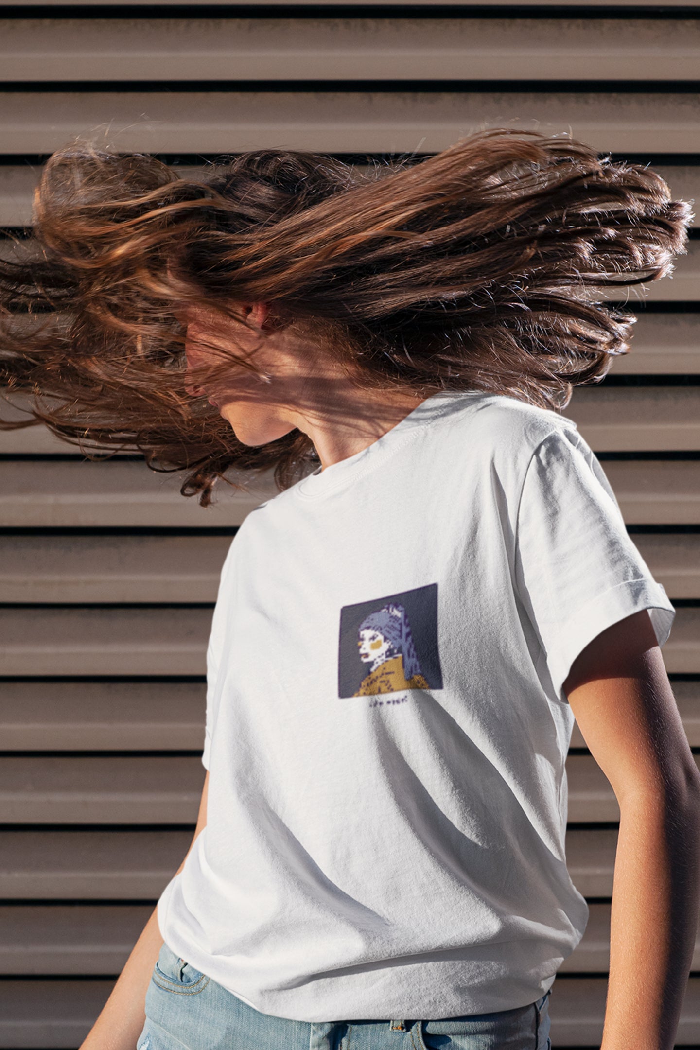 The girl with a pearl earrings T-shirt - Oversized T-Shirt | My Turtle