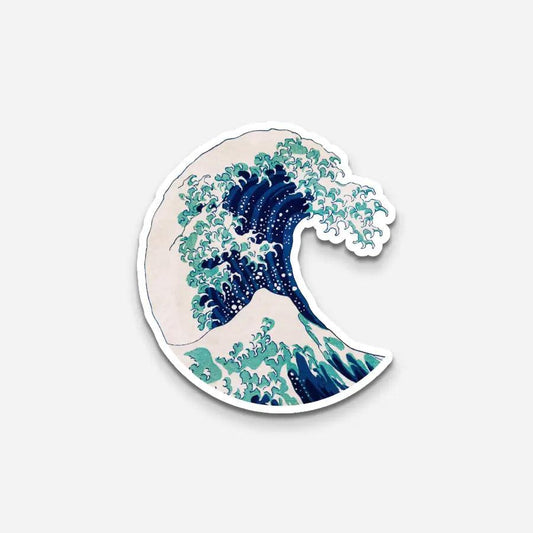 The Great Wave 2 Sticker - Sticker | My Turtle