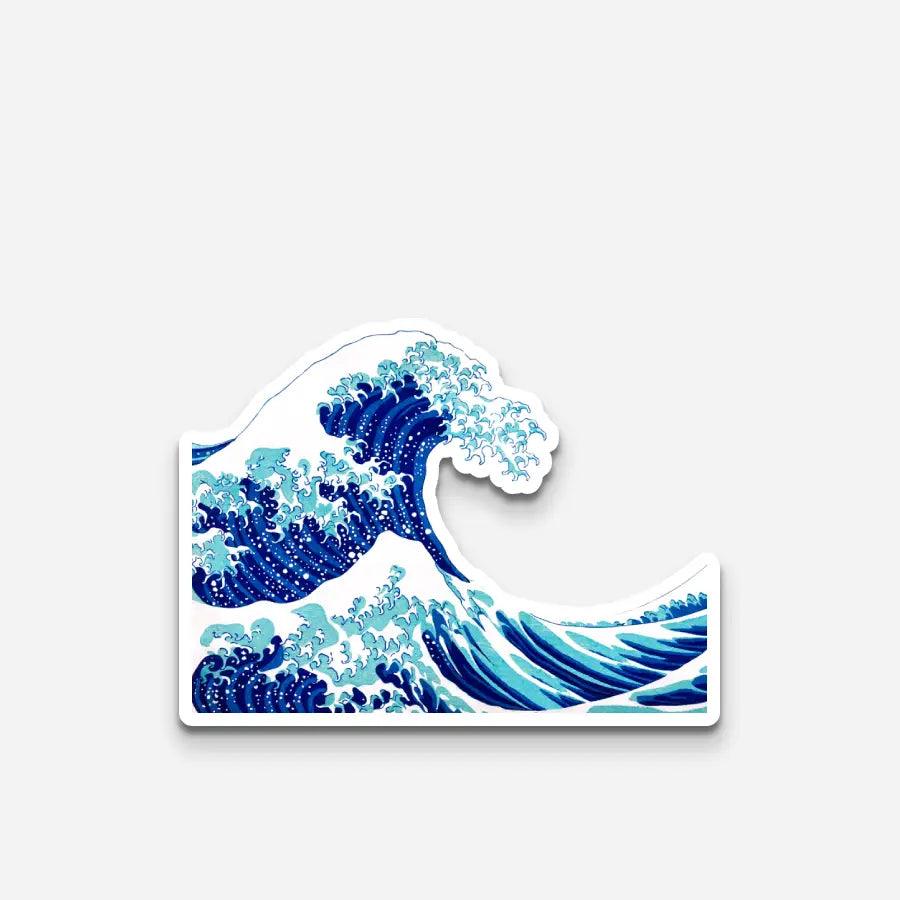 The Great Wave Sticker - Sticker | My Turtle