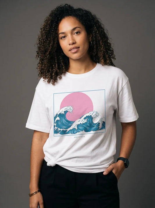 The Great Wave T-Shirt - Oversized T-Shirt | My Turtle