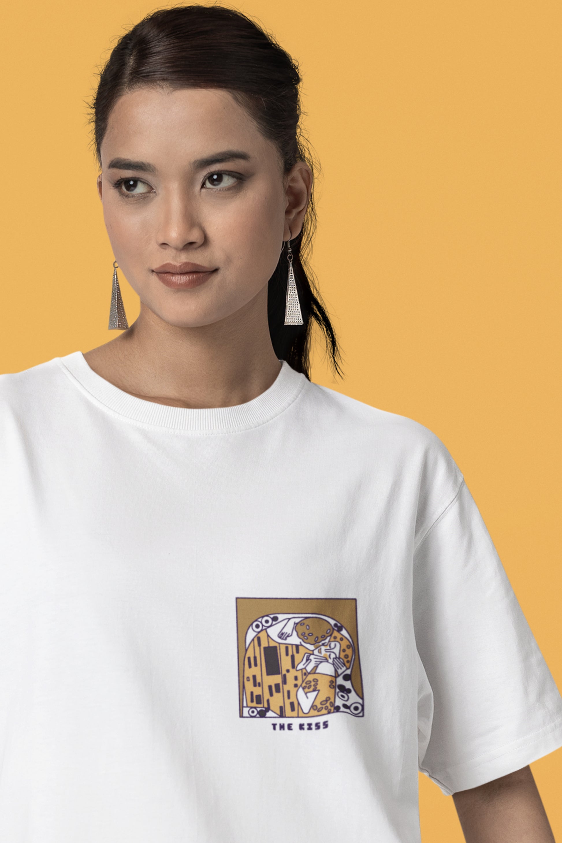 The Kiss Gustav Klimt T-shirt - Oversized T-Shirt | My Turtle