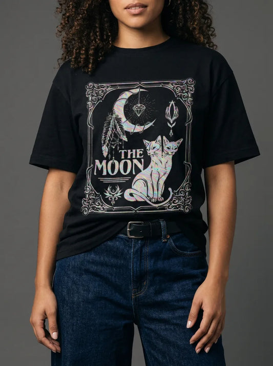 The Moon T-Shirt - Oversized T-Shirt | My Turtle