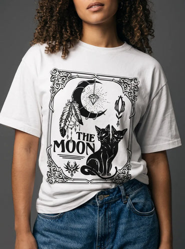 The Moon T-Shirt - Oversized T-Shirt | My Turtle